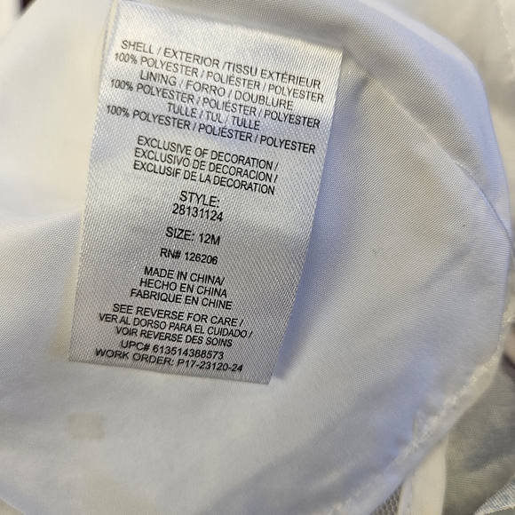 Beautiful Sz 12m Paris Dress by Pippa & Julie - Picture 4 of 4